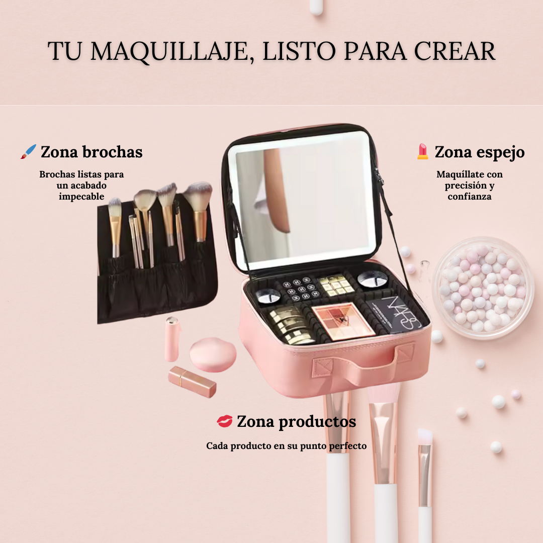 Cosmetiquera LED | LumeéBox